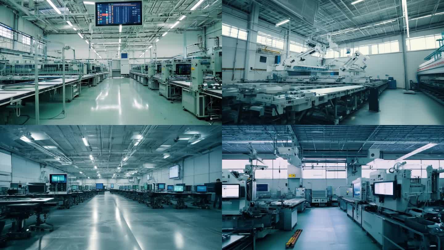 現代化電子通訊產品生產車間實拍與解析